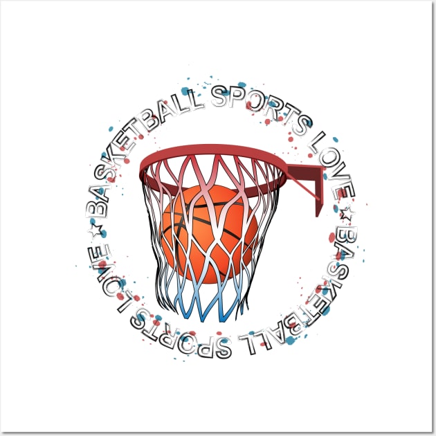 Basketball Wall Art by Designoholic